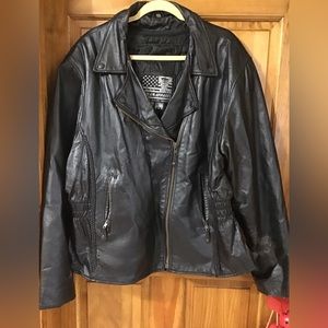 Women’s size XXXXL nice USA bikers dream apparel leather jacket RE